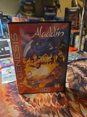 Disney's Aladdin Sega Genesis 1993 Platform Adventure Complete in Box 