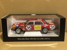 1/18 Mercedes-Benz 300 SEL 6.8 AMG 1971 Spa 24h #35 Dealer Special Edition PMA
