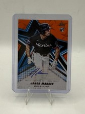 2026 Topps Series 1 - Jakob Marsee Auto RC - Orange Baseball Stars /25 #BSA-JMA