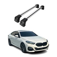 DachträGer GepäCkträGer FüR BMW 1Er F40 2019-2024 GrundträGer Alu Silber 2X