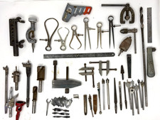 Lot Woodworking Bit Brace Hand Drill Auger Drill Bit Russell Jenkins Starrett