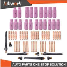 Labwork 68 Pcs TIG Torch Consumables Accessories Kit For TIG Welding Torch