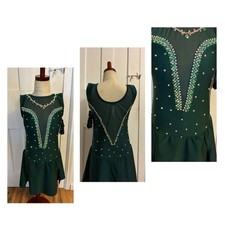 New With tags Adult XS/Small Figure Skating Dress/Twirling Ice Skating Dance