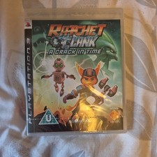 BNIB Ratchet & Clank: A Crack in Time PS3 PAL   FACTORY SEALED VGC BCES00726