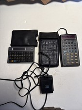 Vintage HP 35 Black Handheld Classic Electronic Pocket Scientific Calculator