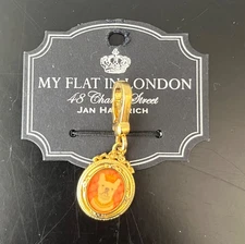 Brighton My Flat In London Purse Charm Clip TEA WITH NAPOLEON French Bulldog NEW