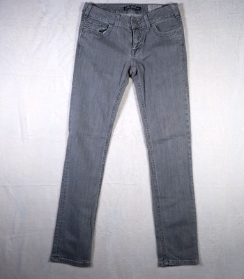 LTB Jeans 5174 Alanis Super Slim Straight Low Rise Gray Womens Jeans 27x32
