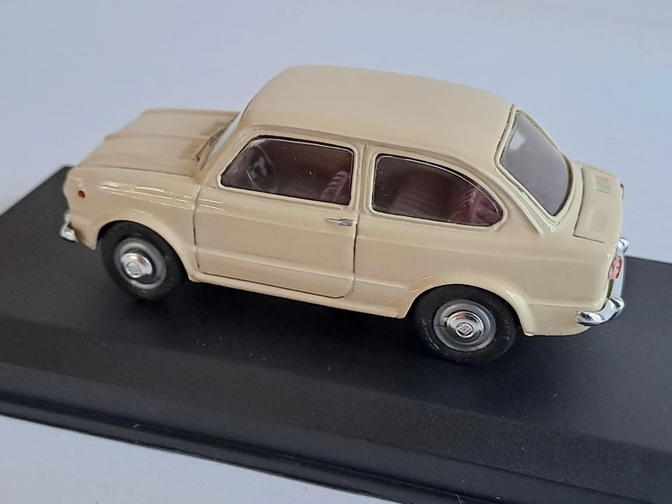 Tel Model 1:43 - Tel 04 FIAT 850 CIVILE SABBIA MADE IN ITALY RESINA - Immagine 3 di 4