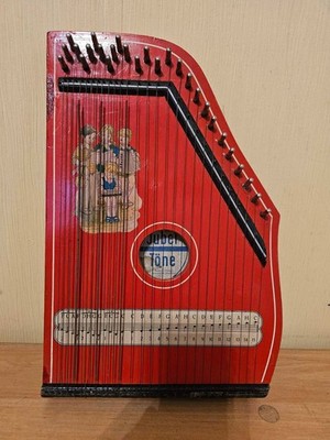 Jubel Tone Zither folk musical instrument 27 strings Musima