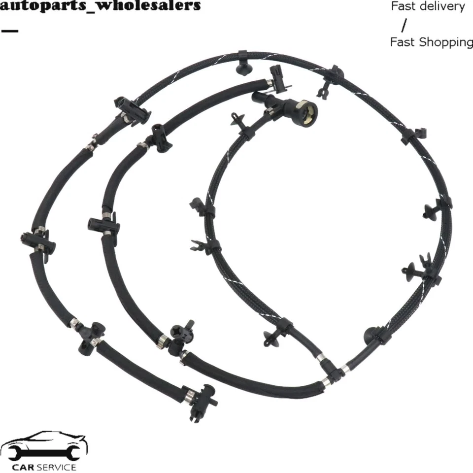 Linha de retorno injetor de combustível BC3Z9A564B para 11-16 Ford F-250 F-350 Super Duty 6.7L - Imagem 3 de 4