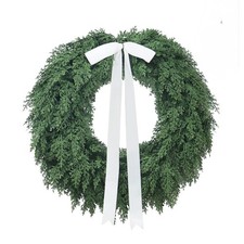 22" My Texas House Evergreen Natural Feel Cedar Artificial Christmas Wreath