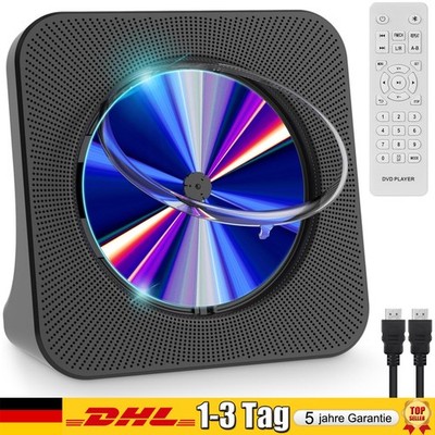 DVD Player HDMI für TV   Region Free, USB, Mini Player mit Kabel + Fernbedienung