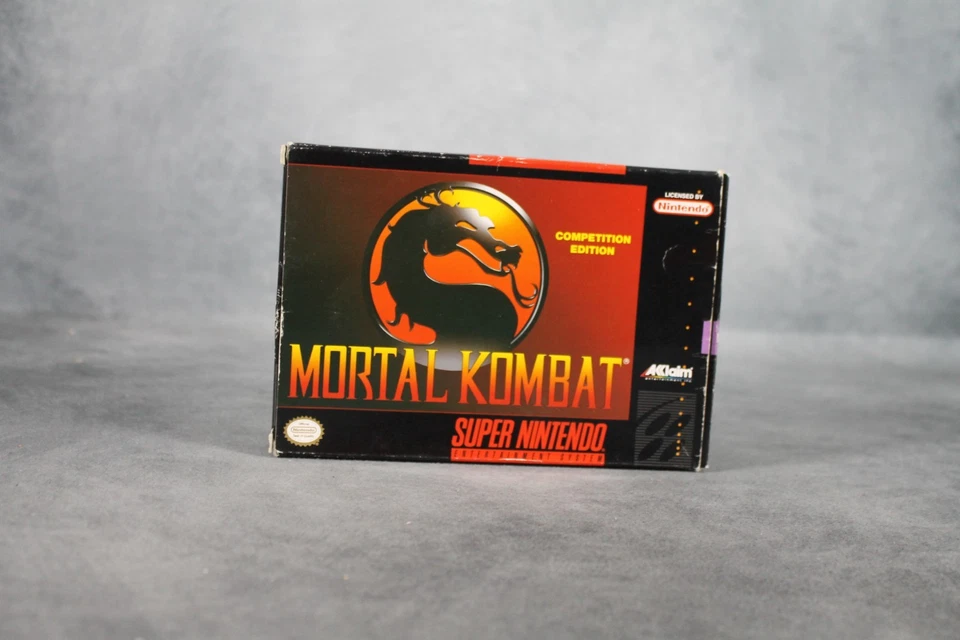 Mortal Kombat SNES Super Nintendo NTSC-Version mit OVP - Bild 2 von 4