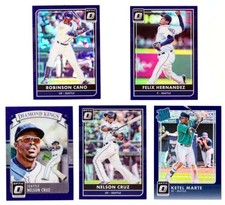 2016 Donruss Optic Purple - SEATTLE MARINERS 