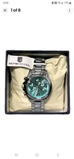 Invicta  Woman’s Watch Silver Tone Sky Blue Bezel MPW-0196 Montres Prestige NIB