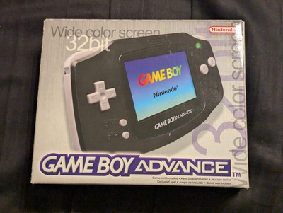 Gameboy Advance Black | Nintendo | AGB-001 | Spielekonsole Handheld | OVP
