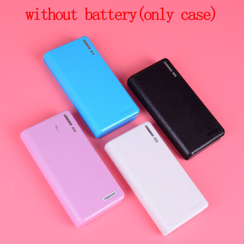 20000mAh dual usb power bank case kit 6X 18650 battery charger diy box phone DM - Picture 1 of 13