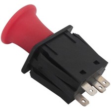 Interruttore pulsante azionamento frizione 4 poli trattorino giardino 