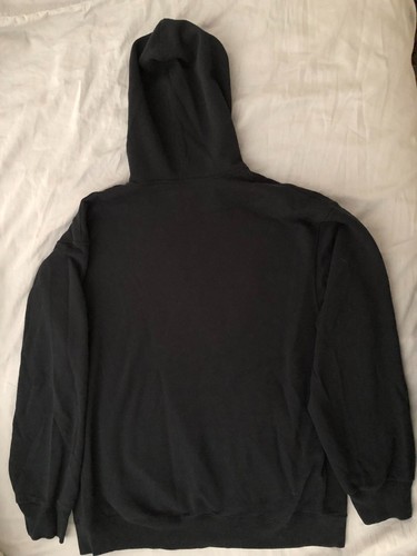Felpa con cappuccio donna Fruit of the Loom Outer Banks nera, taglia large - Foto 3 di 4