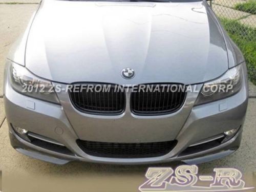 Paint #354 Silver Front splitter 09-11 BMW E90 LCI 318i 320i
