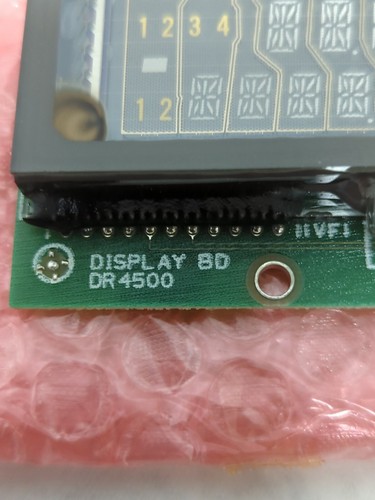 HONEYWELL,30755016-501, PLACA DE VISUALIZACIÓN DR 4500 GRABADORA DE GRÁFICOS CIRCULARES DE NUEVO DE LOTE ANTIGUO - Imagen 3 de 7