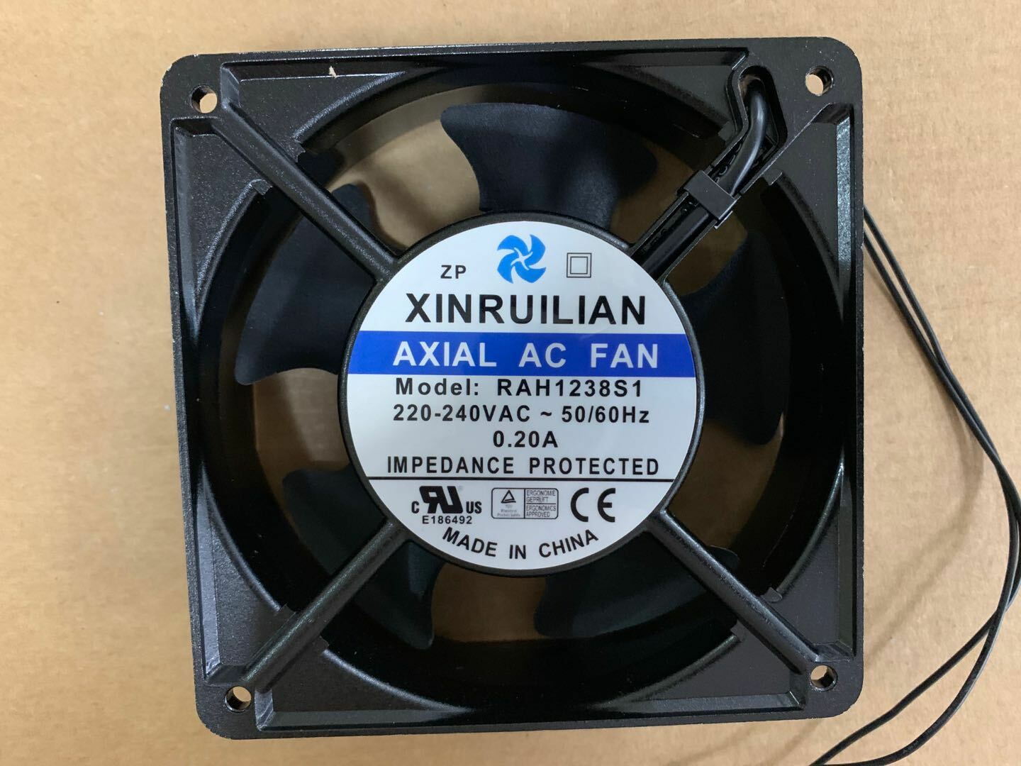 XINRUILIAN Axial Fan RAH1238S1 AC 220V 0.20A 120*120*38MM 12038 12CM