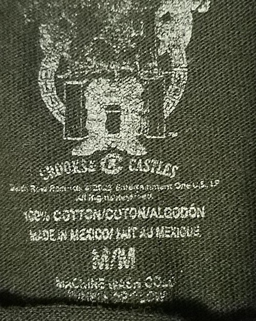 FILA ?Death Row Records Camicia Uomo Sedia Elettrica Classica Medium Snoop Cane Nero