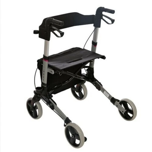 Alu Rollator klappbar Leichtgewichtsrollator Laufhilfe Gehhilfe Gehwagen Neu - Bild 4 von 4