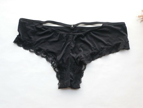 2 Pack Women Sexy Briefs Smooth&Mesh underwear boyshorts knickers Panties XXL - Picture 5 of 12