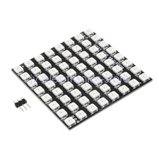 10PCS 64-bit WS2812 5050 RGB LED Development Board w/ Built-in Full-Color Driver