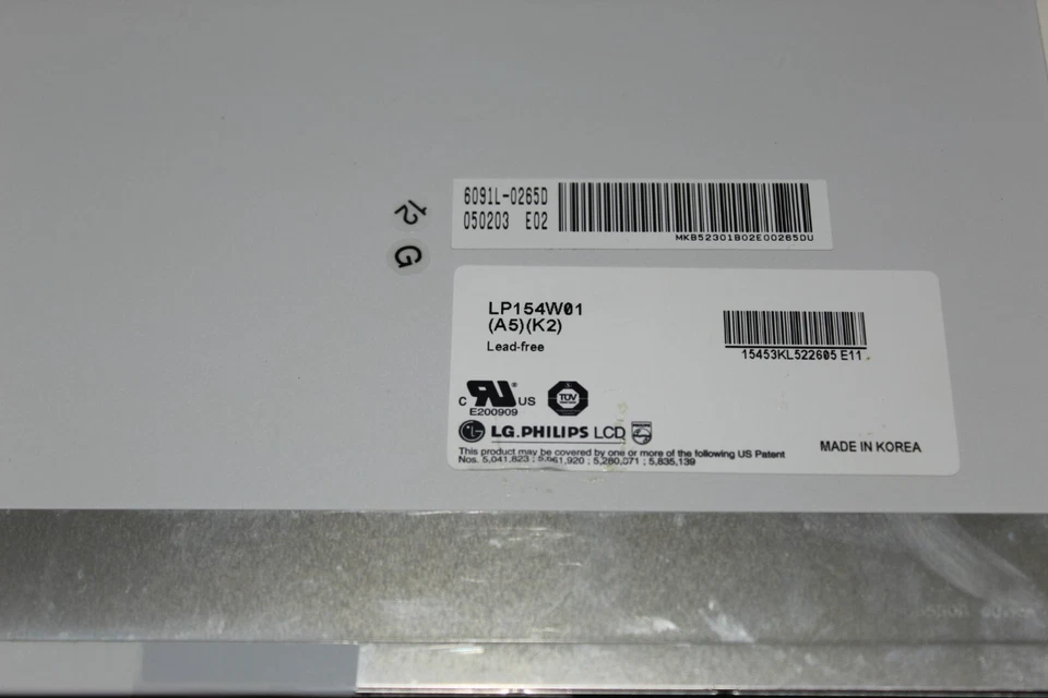 Ecran dalle LCD CCFL LG.Philips LP154W01(A5)(K2) - 15,4" - 1280x800 30 PINS - Photo 2/3