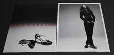 2006 Print Ad Sexy Heels Fashion Lady Long Legs Brunette Ann Taylor Style Art B