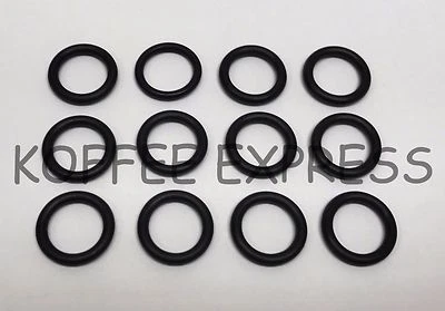 CRATCHO crathco parts Valve O-Ring (12 o'rings) Replaces Crathco 1012 - 011 black