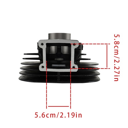 Piston Cylinder Crank Motor Gasket Seal Kit For Yamaha Blaster 200 66mm 88-06 - Picture 9 of 18