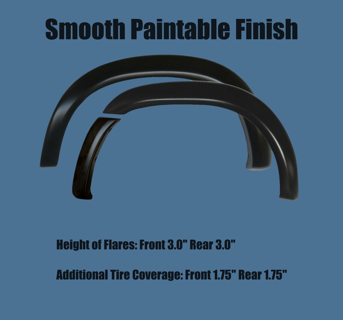 Paintable Extension Fender Flares Set For 00-06 Toyota Tundra | eBay