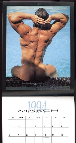 Colt Studio Annual 1994 John Pruitt Jim French Gay Pinup Calendar Photos M35539 - Picture 4 of 4