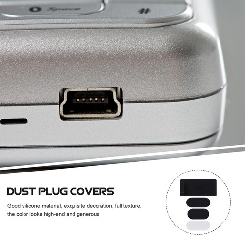 40 Pcs USB Port Covers Silicone Protector Mobile Dust Plugs Side Connector - Zdjęcie 12 z 12
