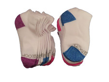 Fruit of the Loom Girls' 10-Pair Everyday Soft Ankle socks White C3500WX-WEB-MC