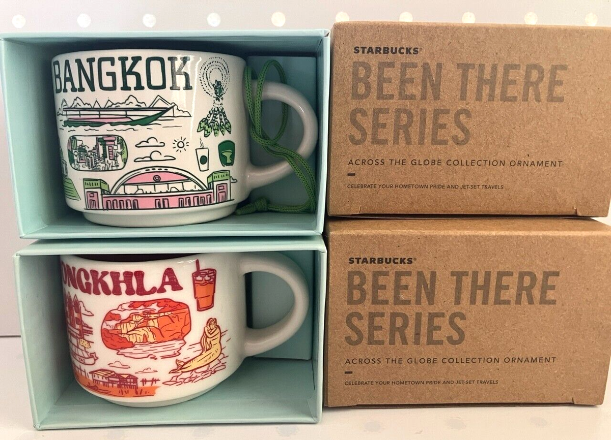 Bangkok Songkhla Thailand Starbucks mini mug Been there 2oz