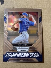 2021 Panini Prizm Jake Arrieta Championship Stage #CS10 Chicago Cubs