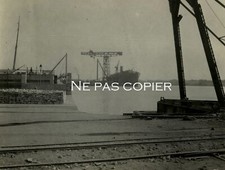 SAINT NAZAIRE 1911 le port FRANCE II Loire-Atlantique navire bateau paquebot