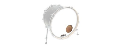 Evans Reso EQ3  22'' Coated White Bassdrum Resonanzfell BD22RGCW