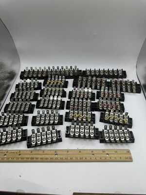 Large lot, Double Row Terminal Barrier Block  Marathon
