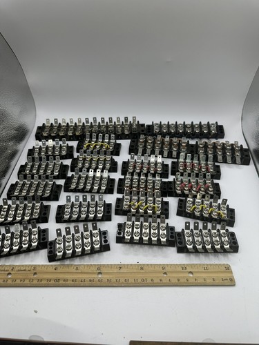 Large lot, Double Row Terminal Barrier Block  Marathon