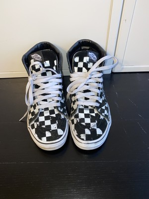 vans checkerboard custom