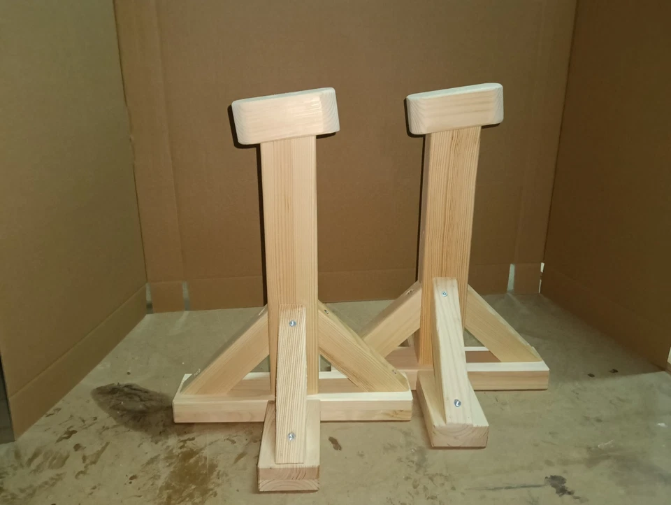 Ginnastica artistica Acrobatica 2 Trespoli Pedestal Handstand Blocks balance bar - Immagine 4 di 4