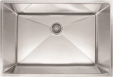 Franke PEX110-28 Stainless Steel, 29.5" Kitchen Sinks Single Bowl