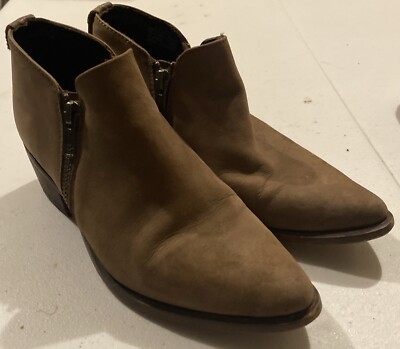 Steve Madden Ajay Women s Ankle Boots Booties Shoes Cognac Leather Size 5.5