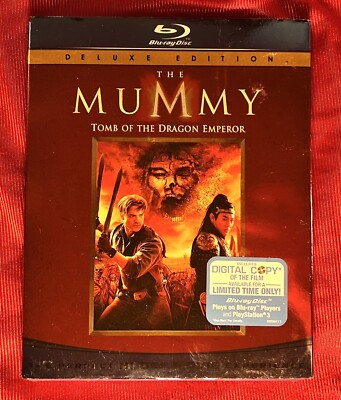 The Mummy: Tomb of the Dragon Emperor (Deluxe Edition) [Blu-ray] DVDs NEW SEALED