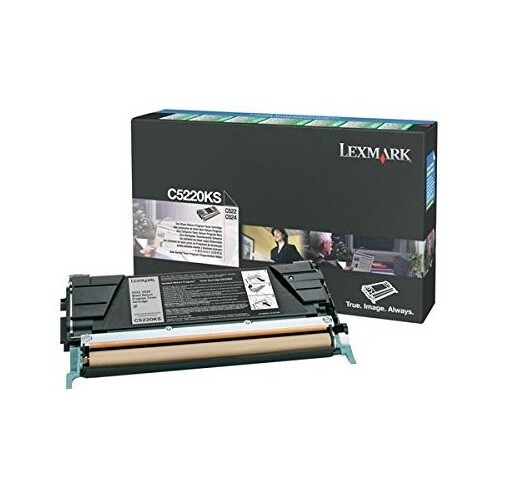 C5220KS - Cartouche laser Lexmark originale noire (4 000 pages) main image 1